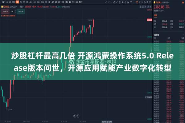 炒股杠杆最高几倍 开源鸿蒙操作系统5.0 Release版本问世，开源应用赋能产业数字化转型