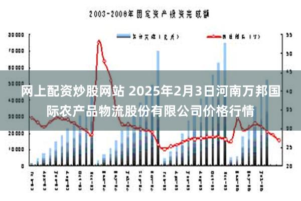 网上配资炒股网站 2025年2月3日河南万邦国际农产品物流股份有限公司价格行情